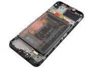 Pantalla completa Service Pack IPS LCD negra con marco para Huawei Honor 9A , MOA-LX9N / Huawei Y6p (Merida-L49)